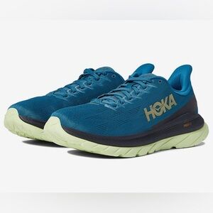 HOKA ONE ONE Mach 4 Mens Road-Running Lace-up Sneakers